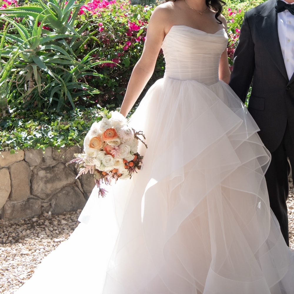 Watters Hilty Wedding Dress in Moscato